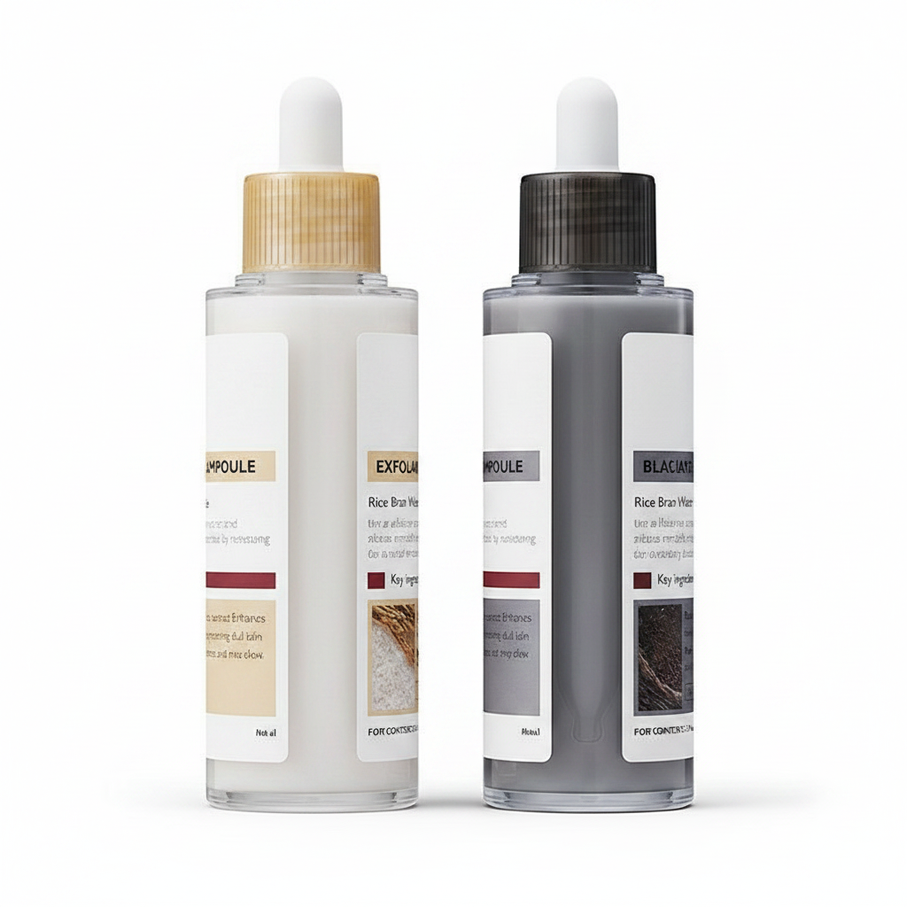 Peel Shot Glow Rice Peeling Ampoule Exfoliator Serum